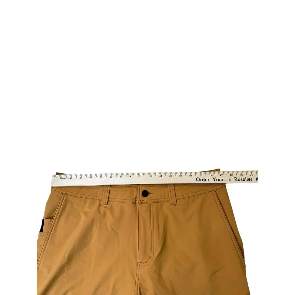 Western Rise Pants Men’s 34 Mustard Yellow Chino Outdoors Hiking Camping